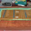 making a back up plywood panel to re enforce the thing plastic panel